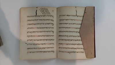 Manuscrit religieux d’un ouvrage intitulé...