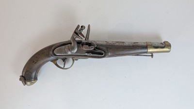 PISTOLET à silex type autrichien 1798.