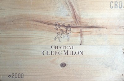 6 Blles CH. CLERC-MILON, Pauillac, 2000