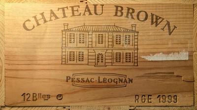 12 Blles CH. BROWN, Pessac-Léognan, 1999