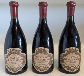 3 Blles CH. de POMMARD, Pommard, 1988.
