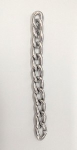 BRACELET GOURMETTE souple en argent (925)...