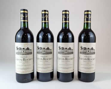 4 Blles CH. LAFON-ROCHET, Saint-Estèphe,...