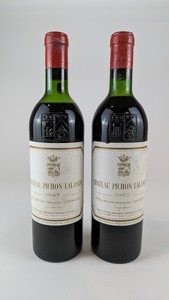 2 Blles CH. PICHON LALANDE, Pauillac, 19...