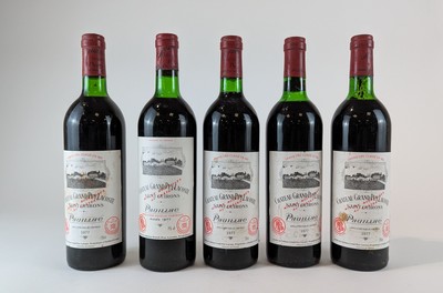 5 Blles CH. GRAND-PUY-LACOSTE, Pauillac,...