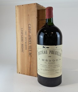 1 Jéroboam (5 L) CH. PREUILAC, Médoc, cru...