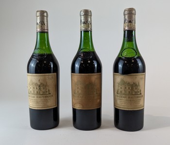 3 Blles CH. HAUT-BRION, Pessac-Léognan, 1er...