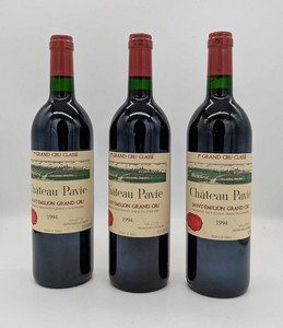 3 Blles CH. PAVIE, Saint-Émilion, 1er GCC,...
