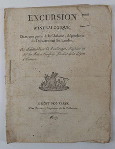 [LANDES SCIENCES] - Achille-Jean LE BOULLENGER,...