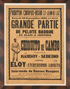 GRANDE PARTIE DE PELOTE BASQUE au blaid a...